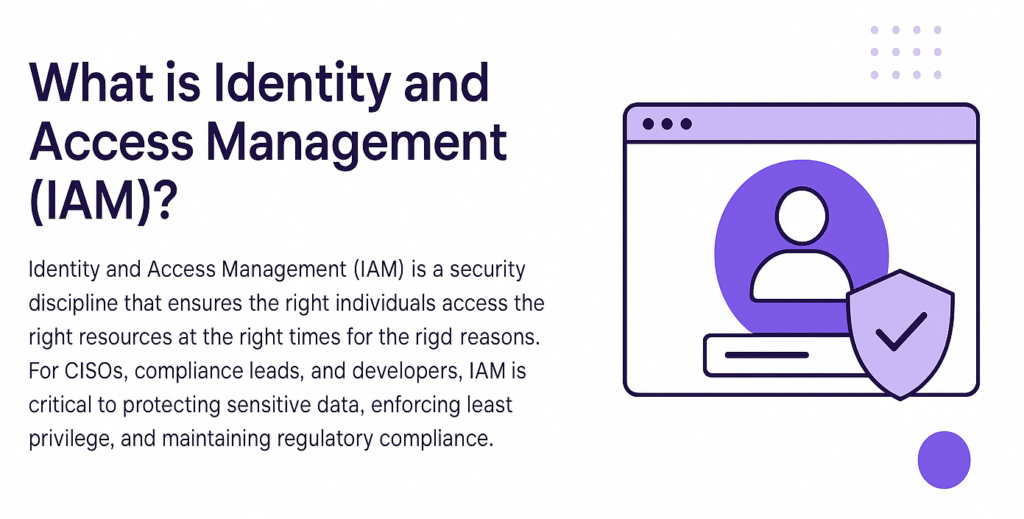 A user profile icon inside a browser window with a security shield, symbolizing identity verification and access control (IAM).