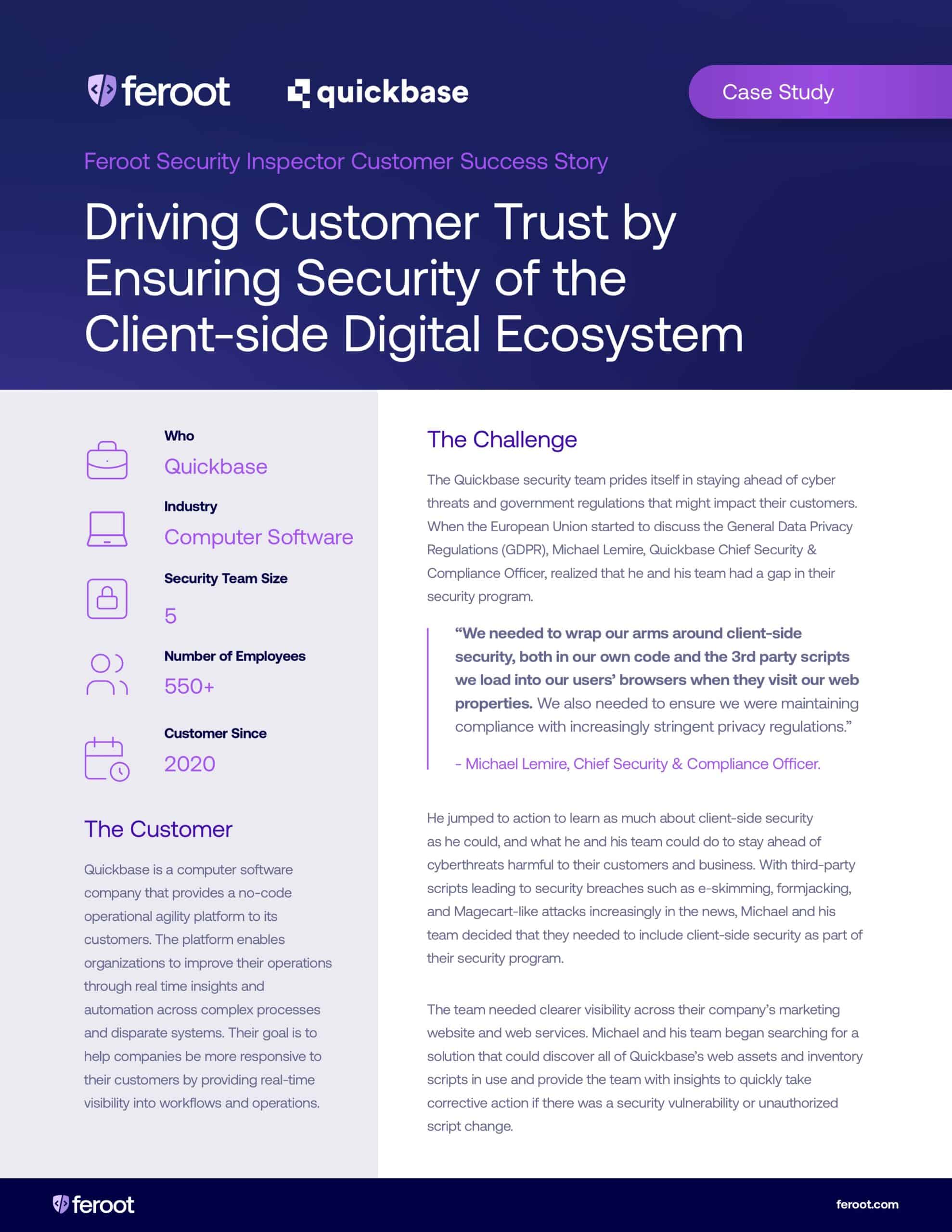 Driving Customer Trust