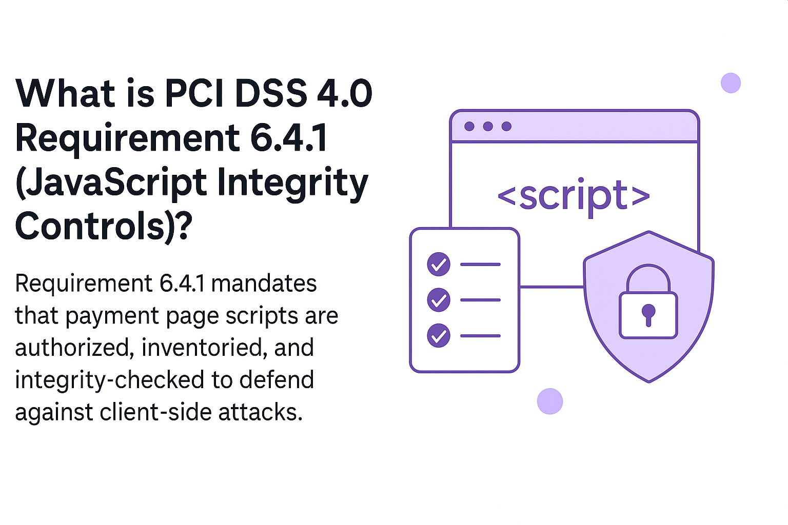 PCI DSS Requirement 6.4.1