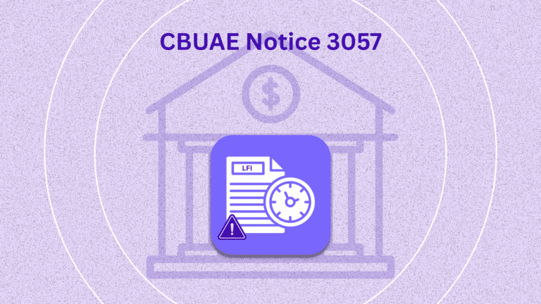 CBUAE 3057 Compliance