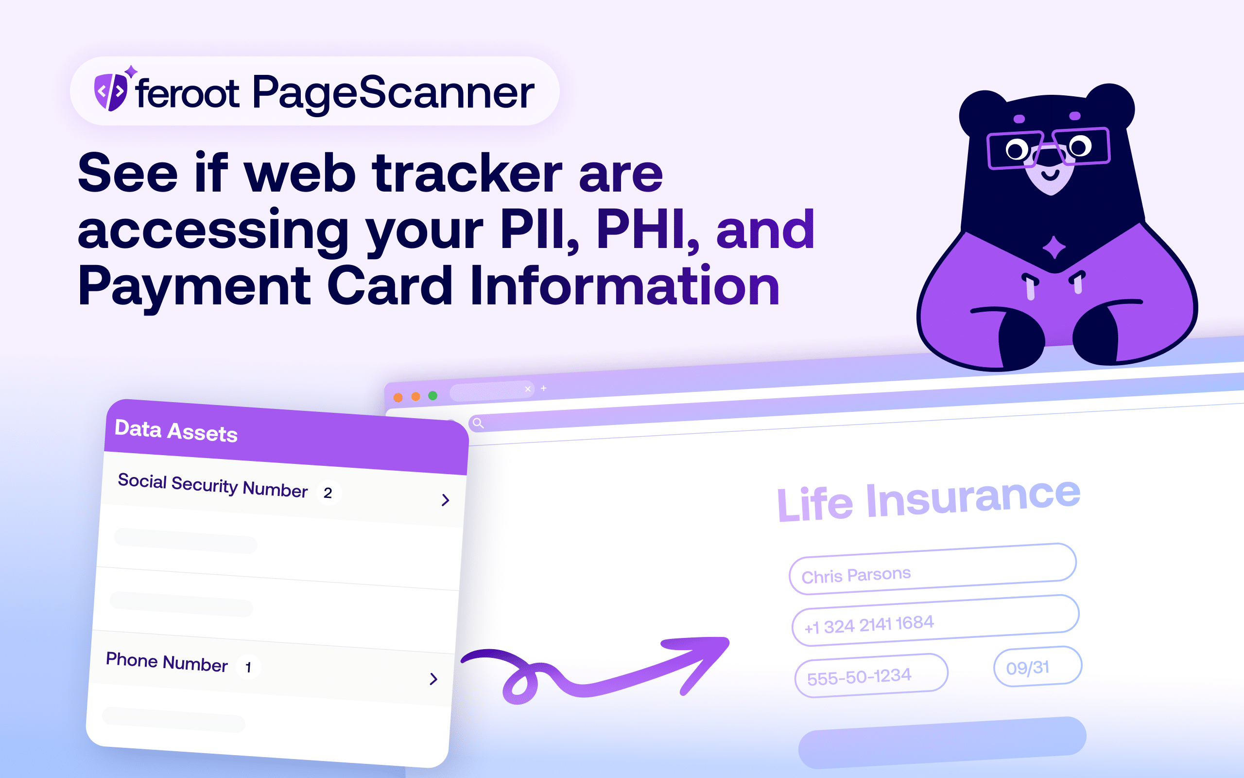 Web tracker privacy protection tool
