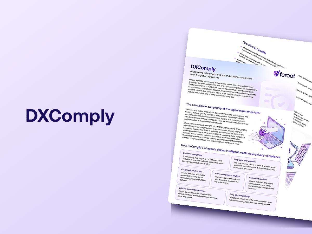 Feroot DXComply Infosheet