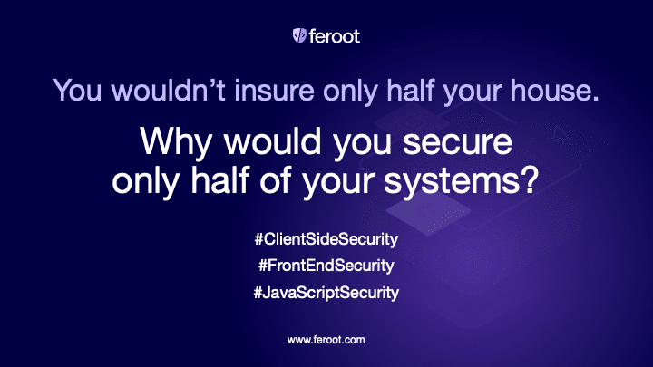you wouldn't insure only half your house. why would you secure only half of your systems?